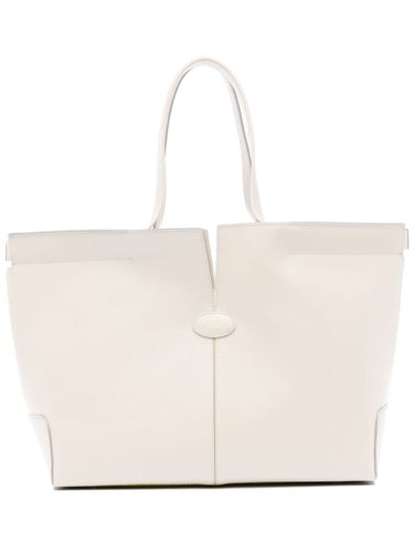 Di Bag Folio Small Leather Tote Bag - Tod's - Modalova