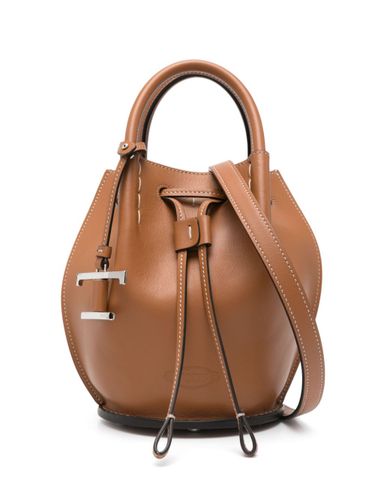 TOD'S - Mini Leather Bucket Bag - Tod's - Modalova