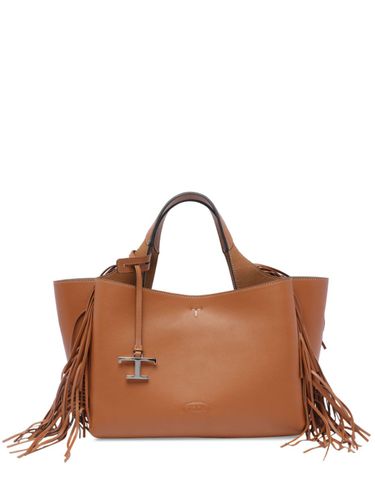 T Timeless Mini Leather Tote Bag - Tod's - Modalova