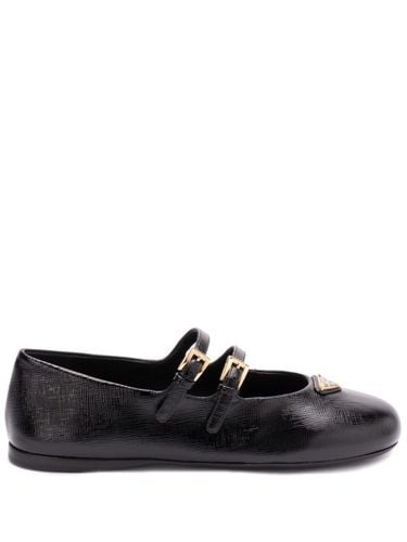 PRADA - Leather Ballet Flats - Prada - Modalova