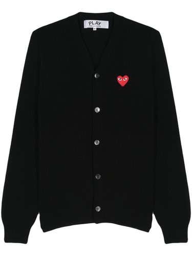 Wool Cardigan - Comme Des Garcons Play - Modalova