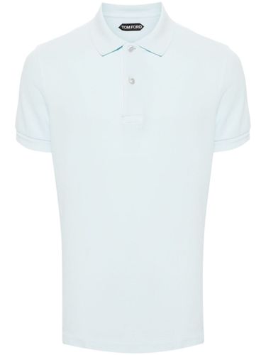 TOM FORD - Cotton Polo Shirt - Tom Ford - Modalova