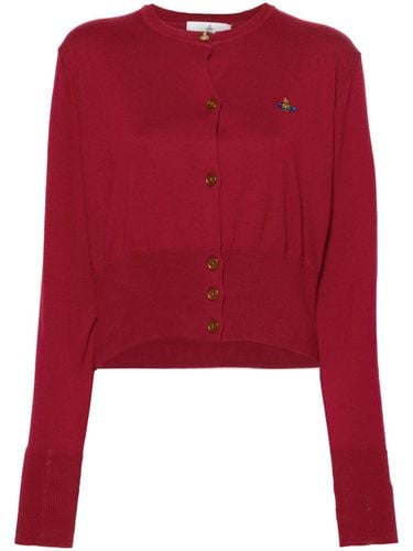 Cotton And Cashmere Cropped Cardigan - Vivienne Westwood - Modalova