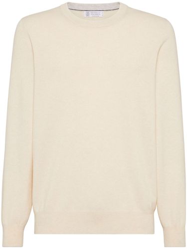 Cashmere Crewneck Sweater - Brunello Cucinelli - Modalova