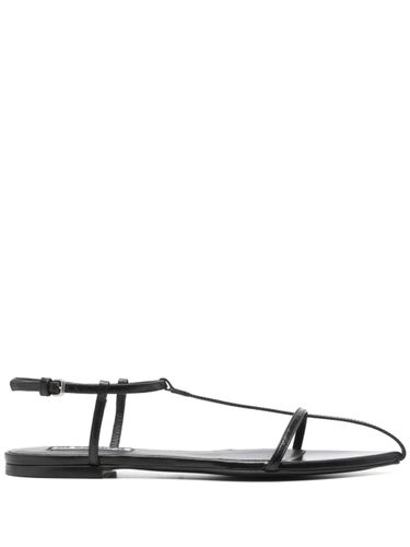 JIL SANDER - Leather Flat Sandals - Jil Sander - Modalova