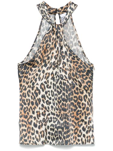 GANNI - Leopard Print Top - Ganni - Modalova