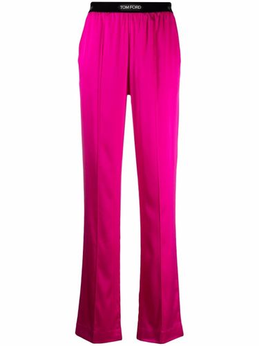 TOM FORD - Silk Trousers - Tom Ford - Modalova