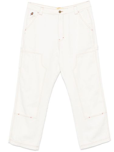 Canvas Carpenter Trousers - Icecream - Modalova