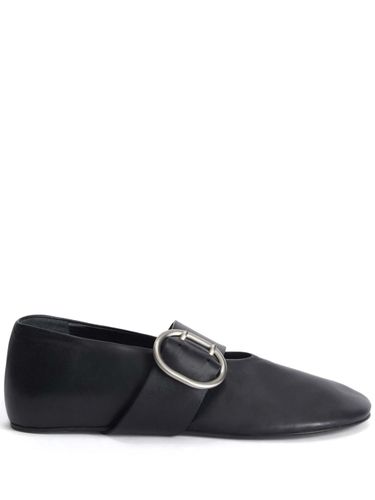 JIL SANDER - Leather Ballet Flats - Jil Sander - Modalova