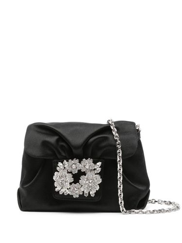 Rv Bouquet Satin Clutch - Roger Vivier - Modalova