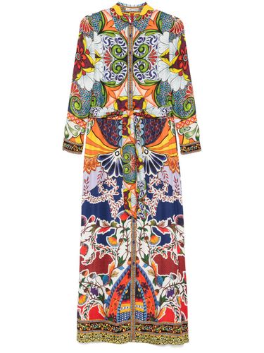 Chassidy Printed Shirt Dress - Alice+Olivia - Modalova