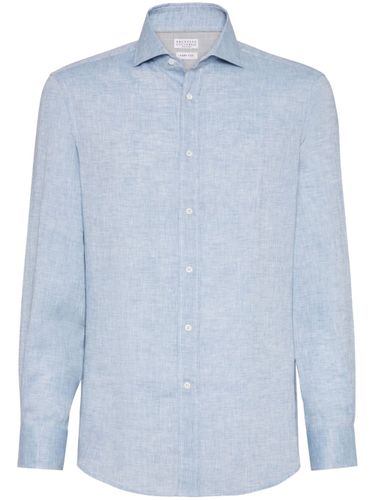 BRUNELLO CUCINELLI - Linen Shirt - Brunello Cucinelli - Modalova