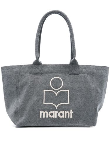 Yenky Zipped Canvas Tote Bag - Isabel Marant - Modalova