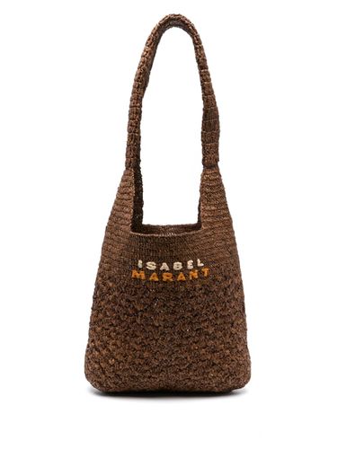 Praia Small Straw Shoulder Bag - Isabel Marant - Modalova