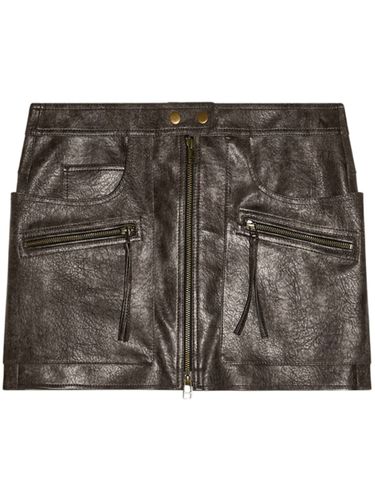 Claudine Faux Leather Mini Skirt - Marant Etoile - Modalova