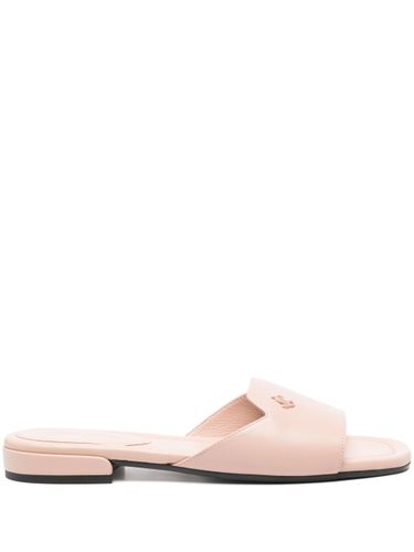 Dina Flat Leather Sandals - Jimmy Choo - Modalova