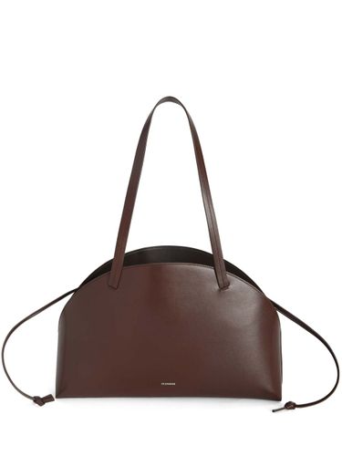 Curve Medium Leather Shoulder Bag - Jil Sander - Modalova