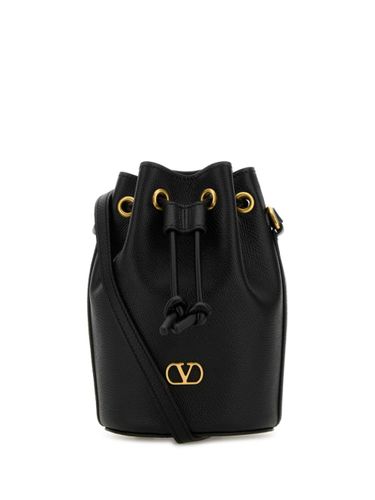 Vlogo Signature Mini Leather Bucket Bag - Valentino Garavani - Modalova