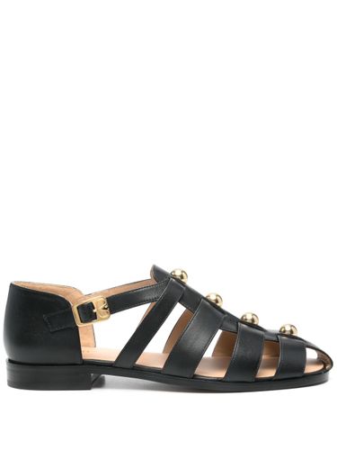 Studshield Leather Sandals - Valentino Garavani - Modalova