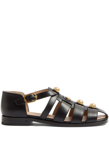 Vlogo Signature Leather Sandals - Valentino Garavani - Modalova