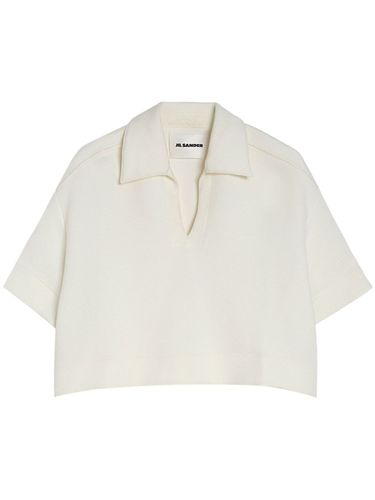 JIL SANDER - Cropped Polo Shirt - Jil Sander - Modalova