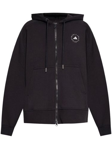 Logo Zipped Hoodie - Adidas By Stella Mccartney - Modalova