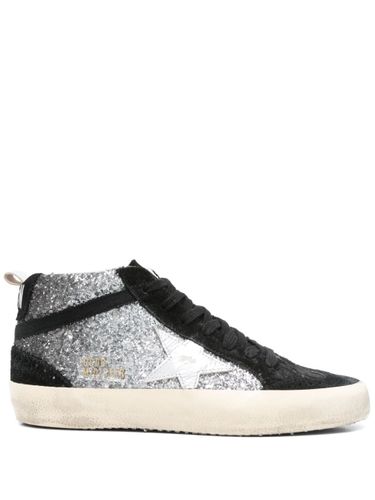 Mid Star Leather Sneakers - Golden Goose - Modalova