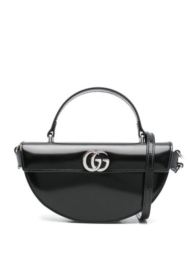 GUCCI - Halfmoon Leather Handbag - Gucci - Modalova