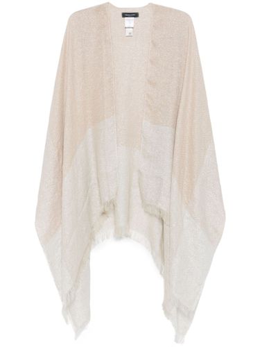 Linen Blend Poncho - Fabiana Filippi - Modalova