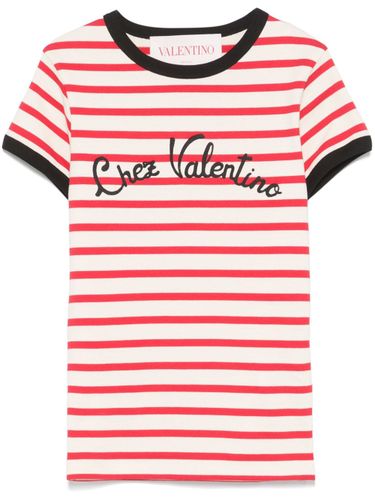 Chez Striped T-shirt - Valentino - Modalova