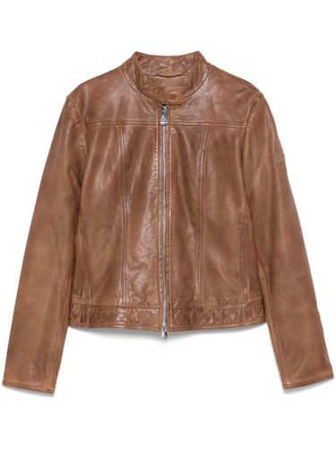 PEUTEREY - Leather Jacket - Peuterey - Modalova