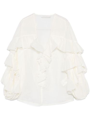 ZIMMERMANN - Acacia Cotton Blouse - Zimmermann - Modalova