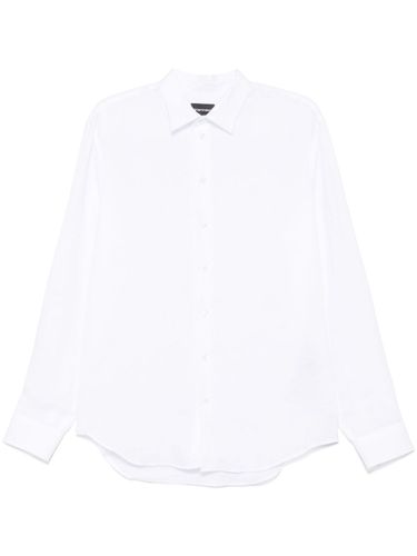 EMPORIO ARMANI - Linen Shirt - Emporio Armani - Modalova