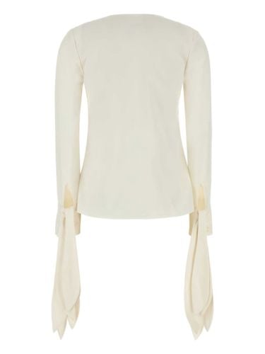 GIVENCHY - Silk V-necked Blouse - Givenchy - Modalova