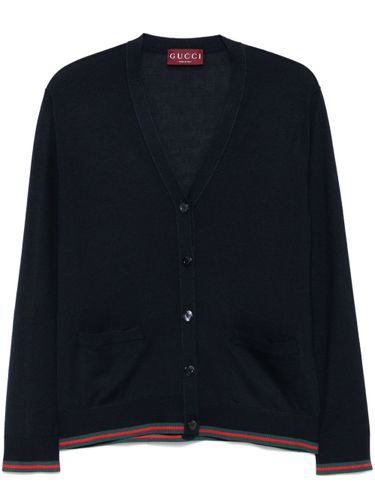 GUCCI - Cashmere And Silk Cardigan - Gucci - Modalova