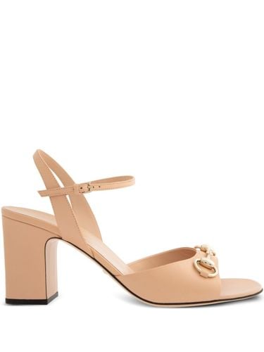 Lady Horsebit Leather Sandals - Gucci - Modalova