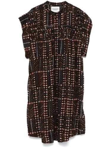 Leazali Printed Cotton Dress - Marant Etoile - Modalova