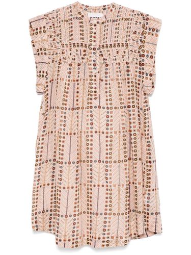 Leazali Printed Cotton Dress - Marant Etoile - Modalova