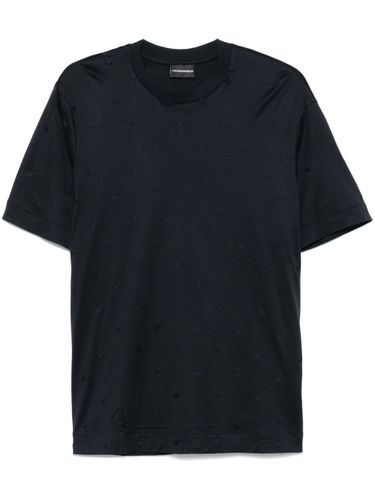 Allover Logo T-shirt - Emporio Armani - Modalova