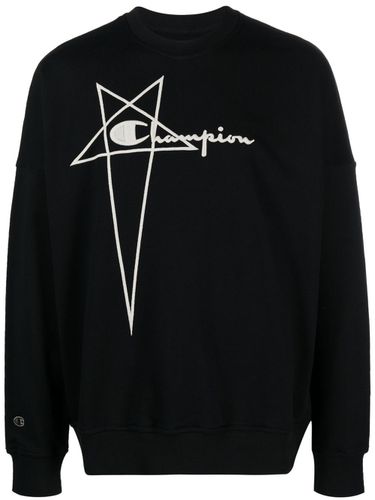 Sweatshirt With Logo - Champion X Rick Owens - Modalova