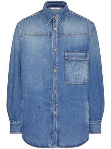 VALENTINO - Denim Shirt - Valentino - Modalova