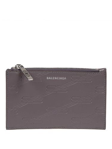 Credit Card Holder With Logo - Balenciaga - Modalova