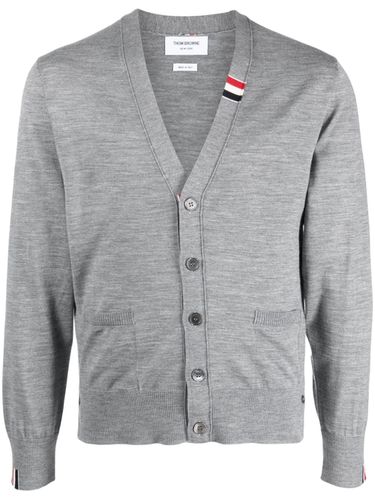 THOM BROWNE - Wool Cardigan - Thom Browne - Modalova