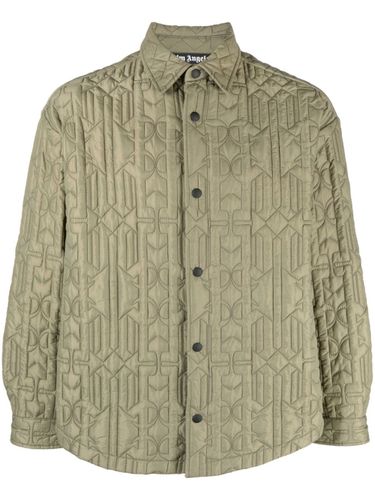 PALM ANGELS - Textured Shirt - Palm Angels - Modalova