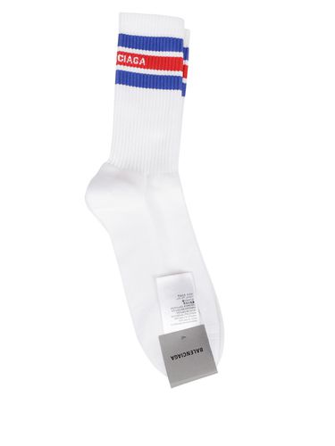 BALENCIAGA - Socks With Logo - Balenciaga - Modalova