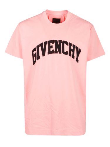 GIVENCHY - Cotton Logo T-shirt - Givenchy - Modalova