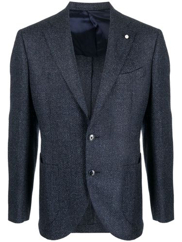 Single-breasted Jacket - Luigi Bianchi - Modalova