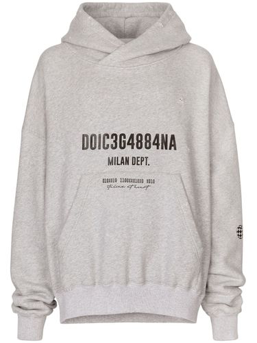 Jacket With Logo Plaque - Dolce & Gabbana - Modalova