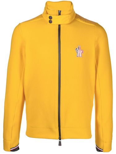 Cardigan With Logo - Moncler Grenoble - Modalova