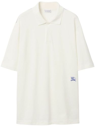 BURBERRY - Cotton Polo Shirt - Burberry - Modalova